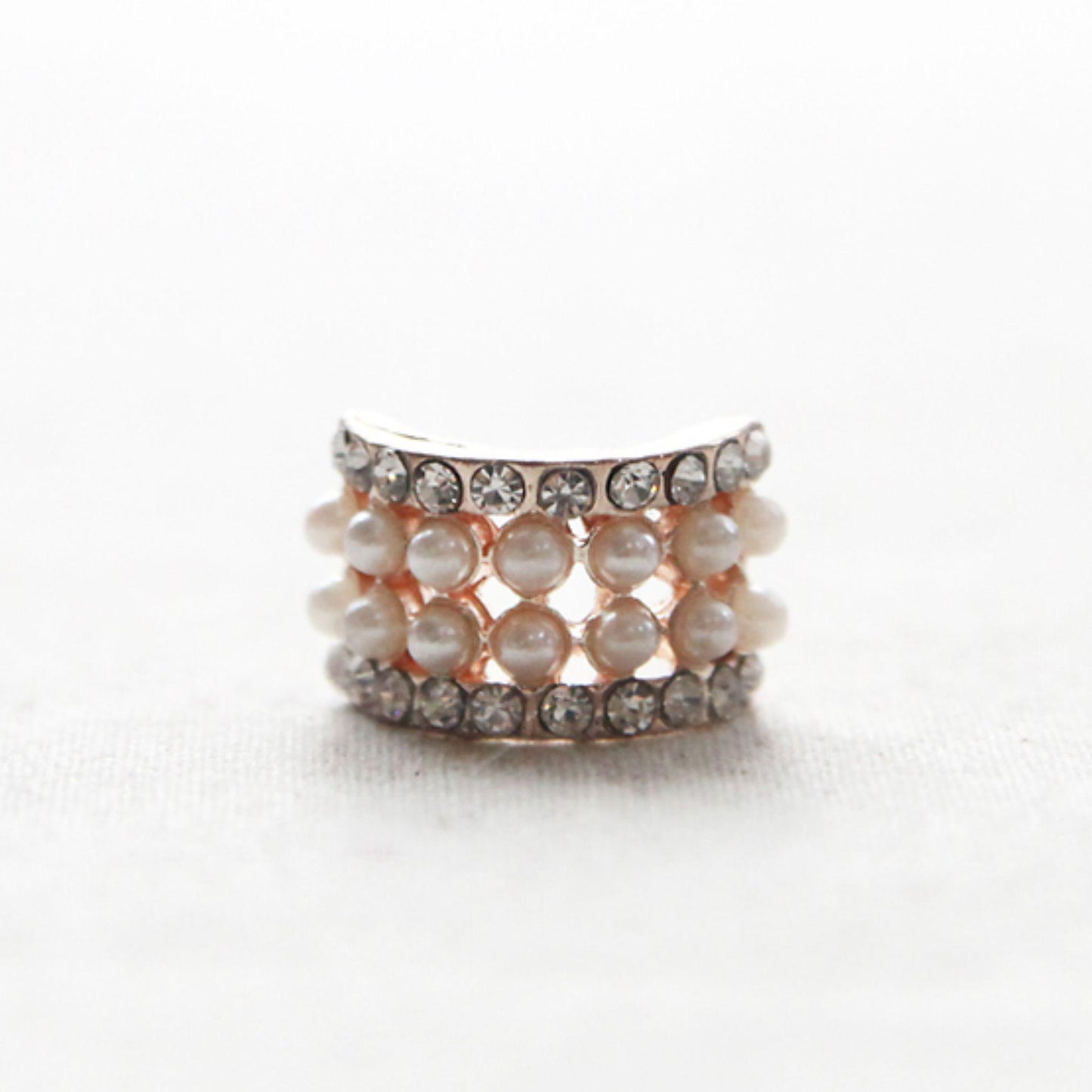 Pearl Rhinestone Embellishment, Hair Bow Decoration, DIY Craft Embellishment, 4/10pcs/
