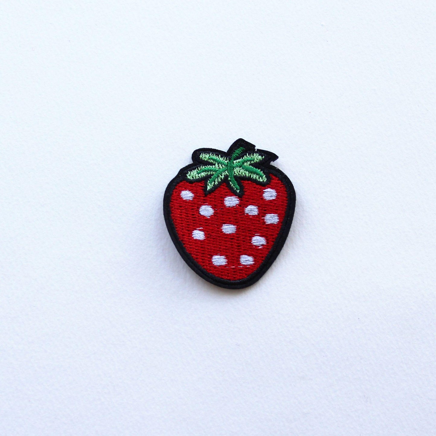 Fruit Embroidered Patch, Cherry, Strawberry, Apple Applique for Jackets, Bags
