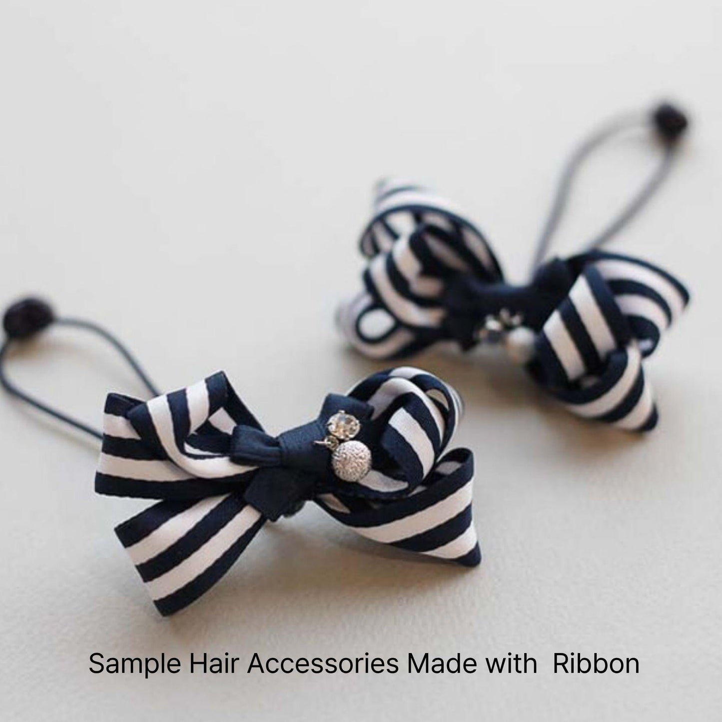 Three Striped Ribbon, Crafts, Gift Wrapping, DIY Headbands (0.78in Width)