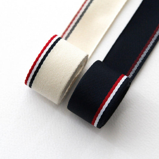 Preppy Stripe Grosgrain Ribbon School Uniform DIY Crafts (1in Width)