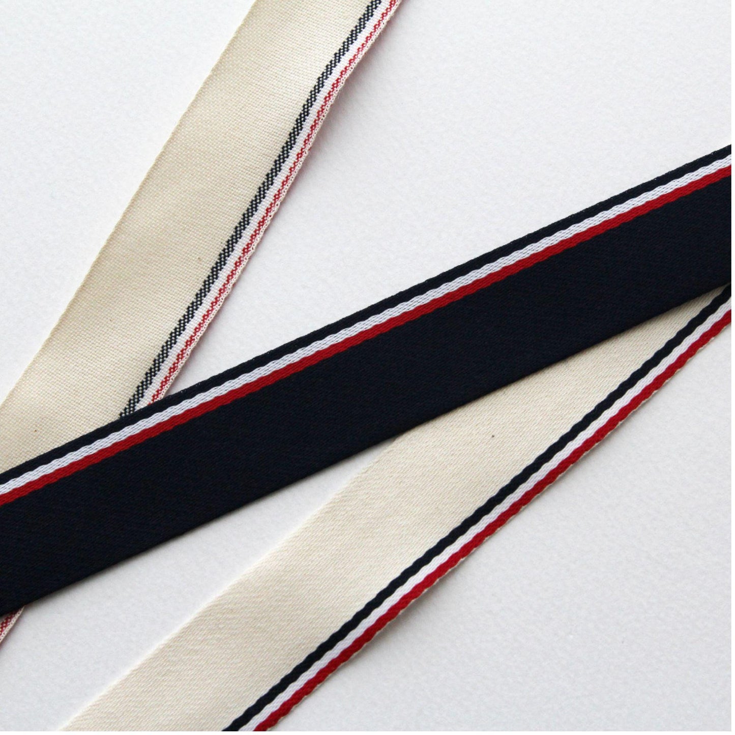 Preppy Stripe Grosgrain Ribbon School Uniform DIY Crafts (1in Width)