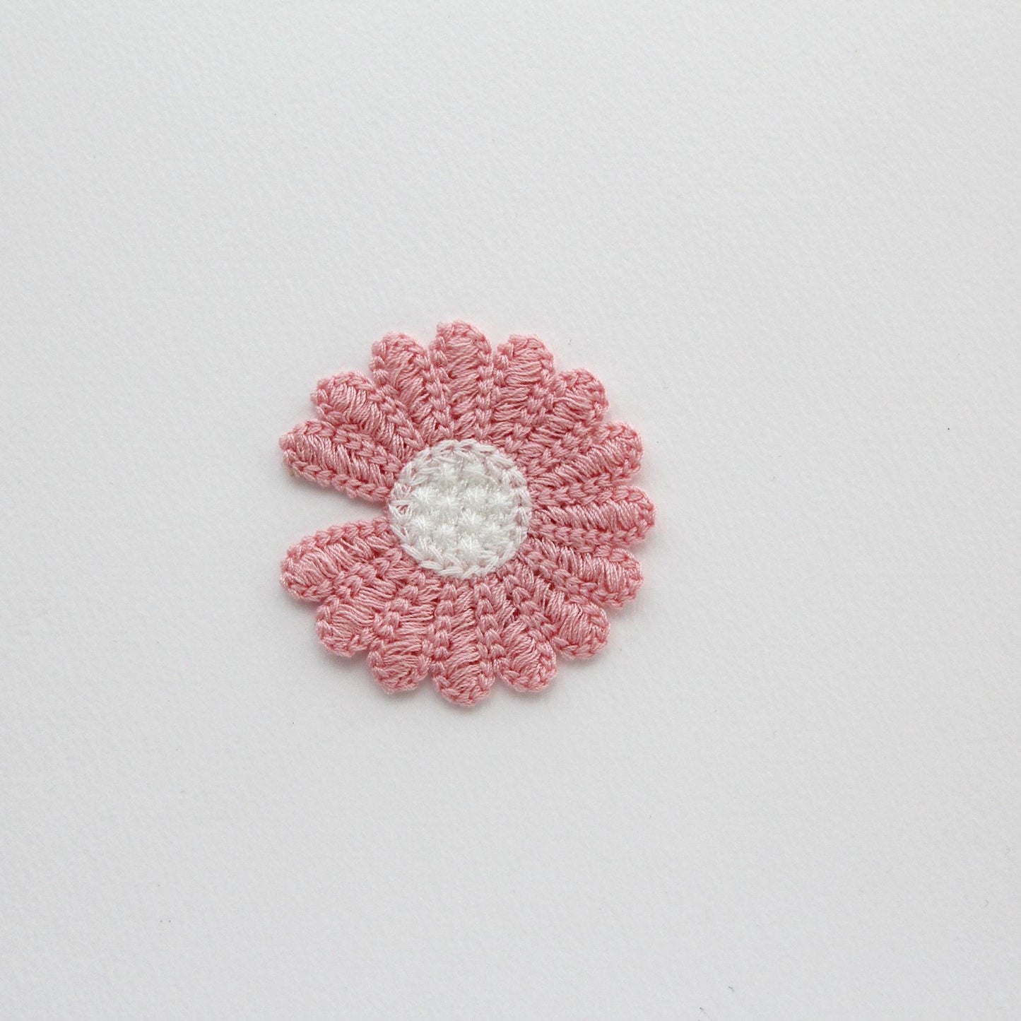 Daisy Flower Appliques, Handmade Floral Embellishments 5/10pcs