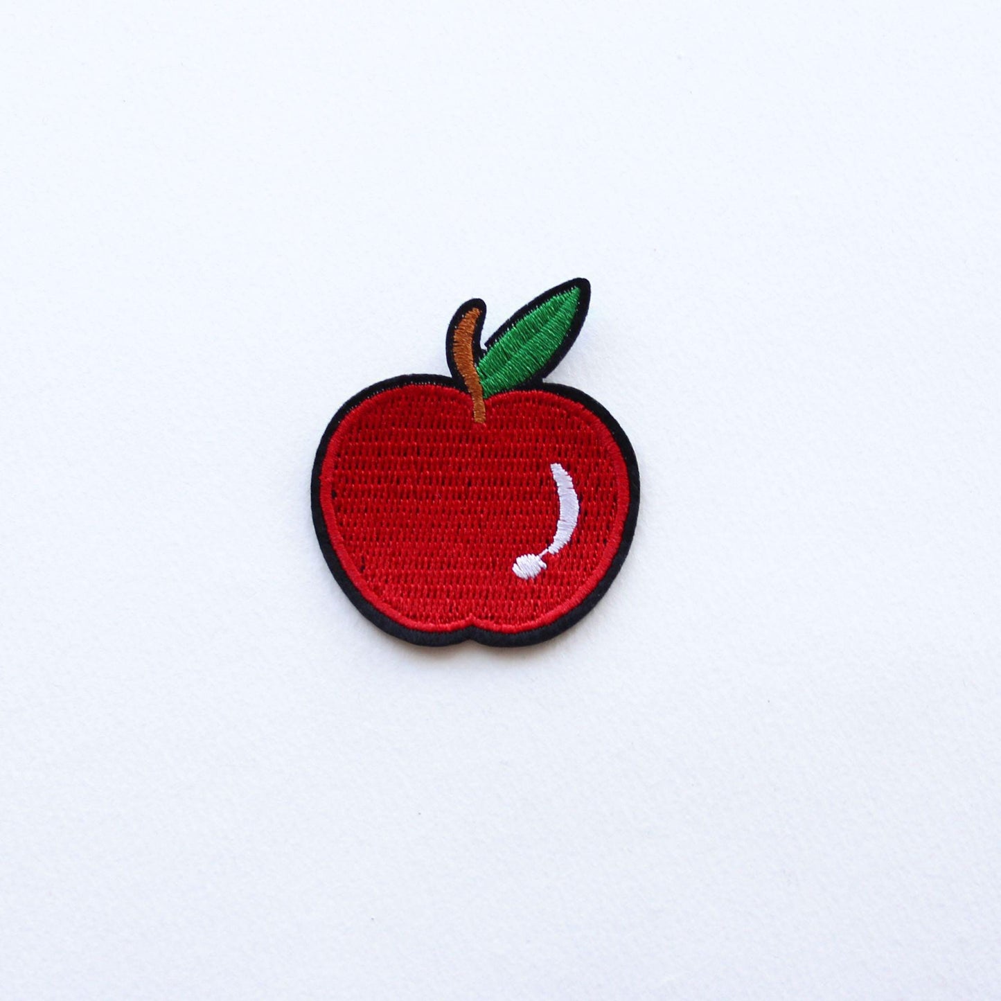 Fruit Embroidered Patch, Cherry, Strawberry, Apple Applique for Jackets, Bags