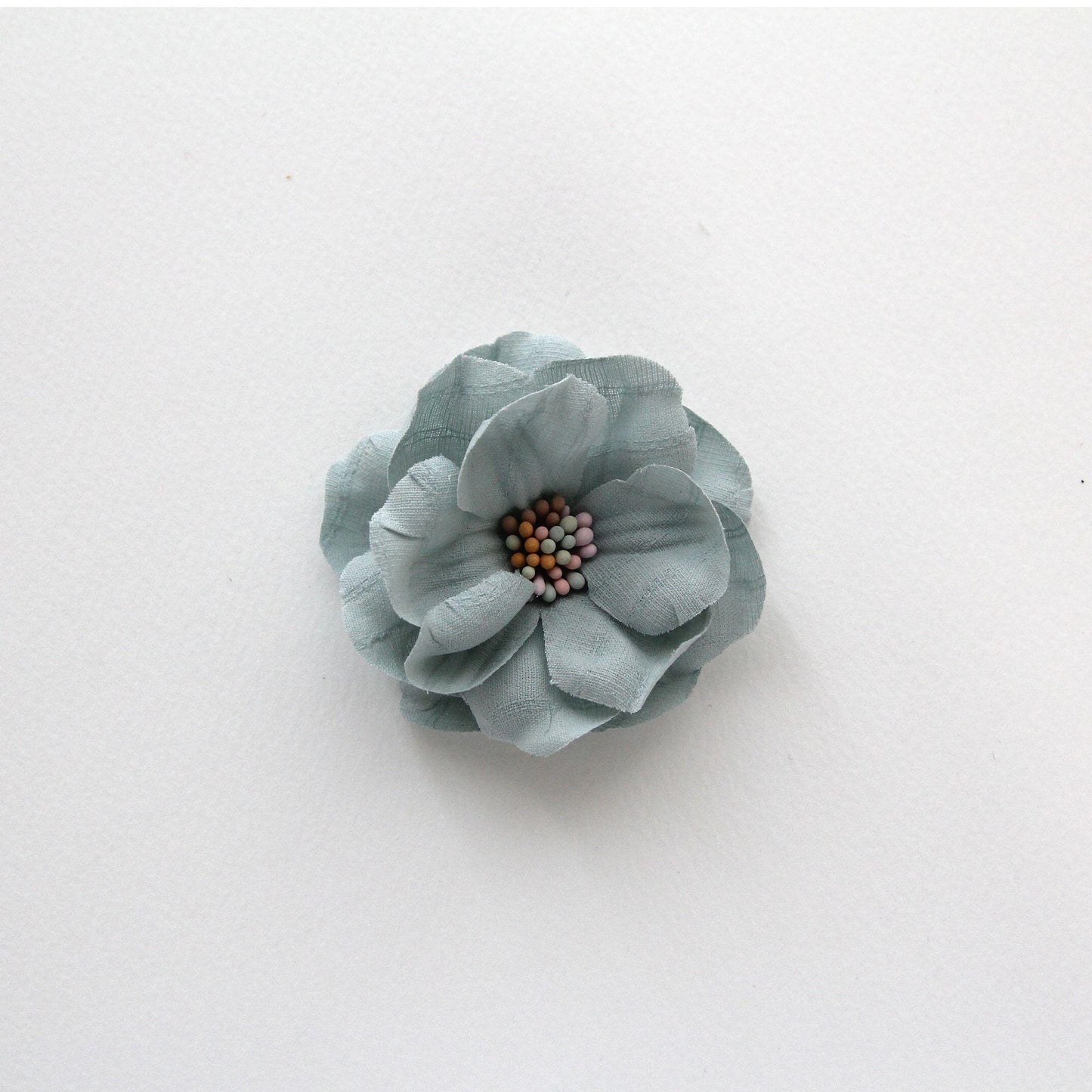 Fabric Flower Corsage Embellishment DIY Hair Accessory Supply