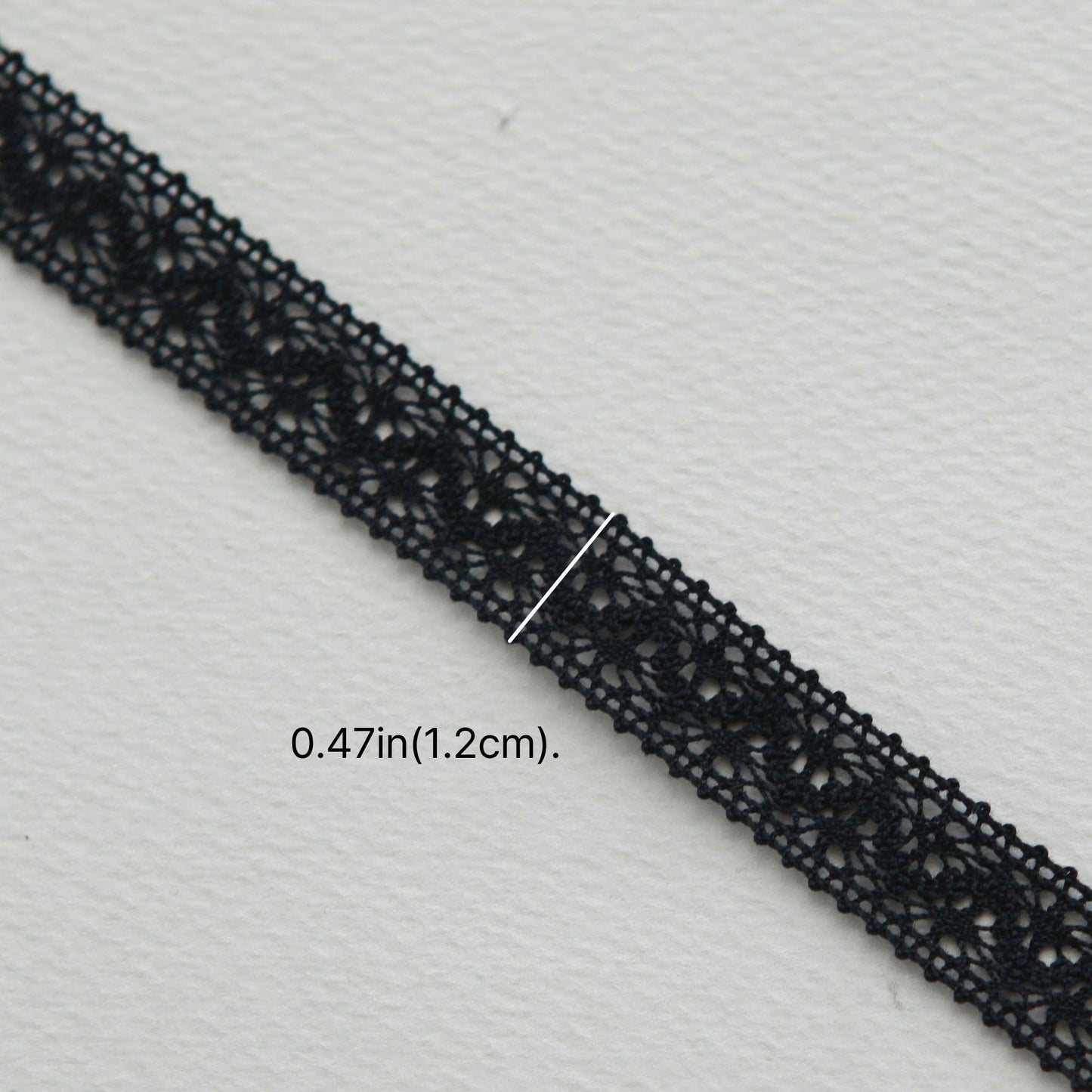 Cotton Lace Trim for Hair Bows, Sewing, Scrapbooking & Gift Wrapping 5Yard