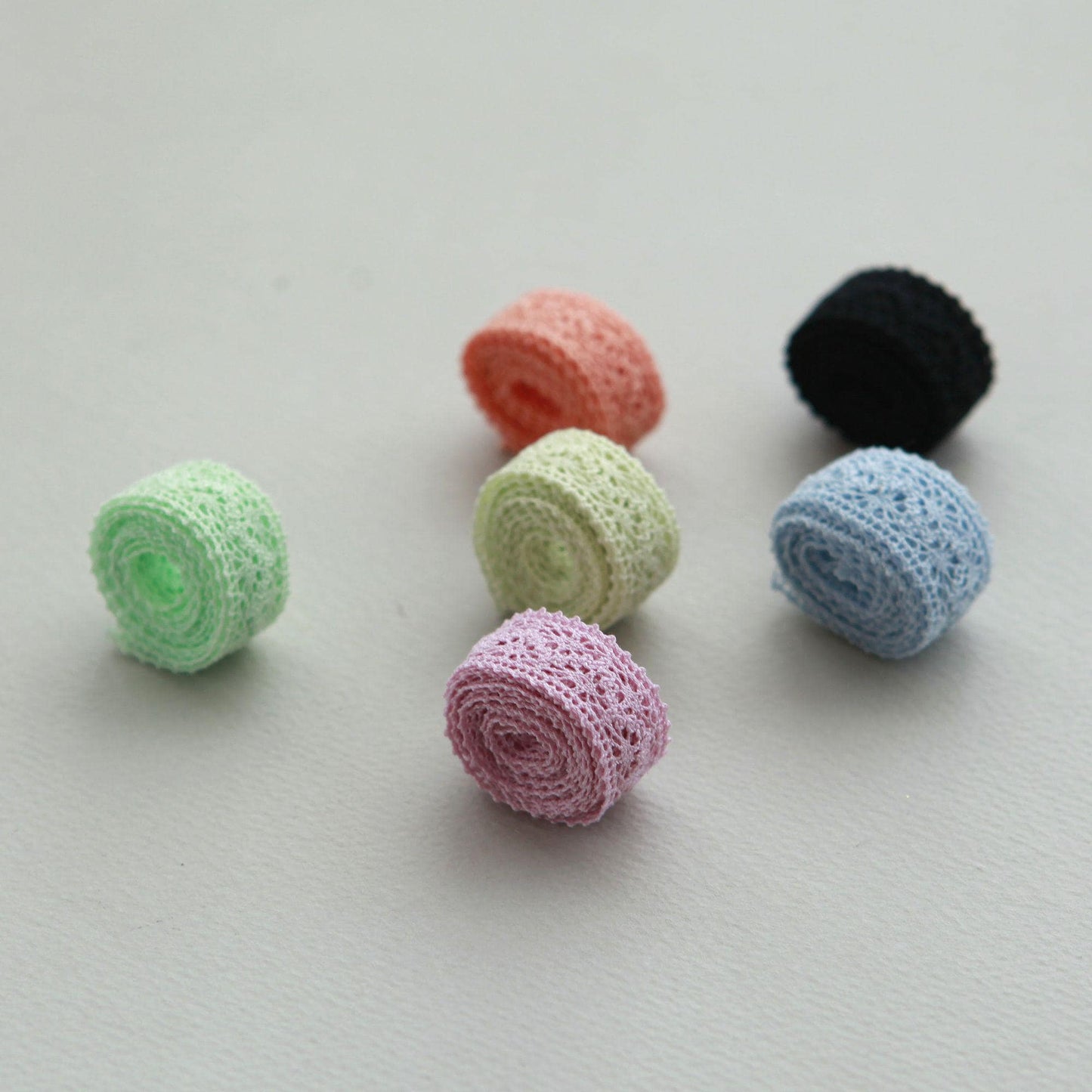 Cotton Lace Trim for Hair Bows, Sewing, Scrapbooking & Gift Wrapping 5Yard