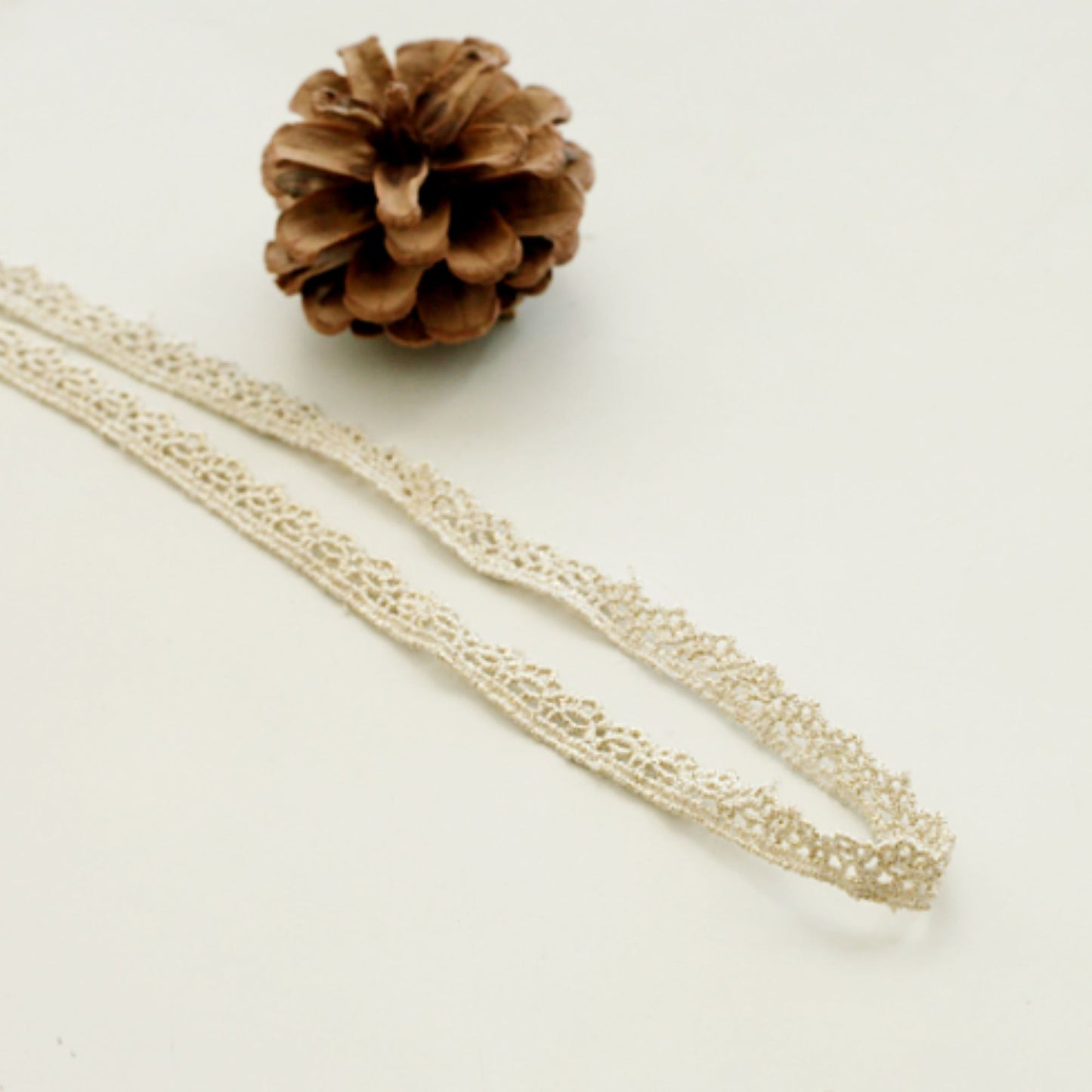 Golden Lace 1cm(0.39")x 2/5/10yards[B72]