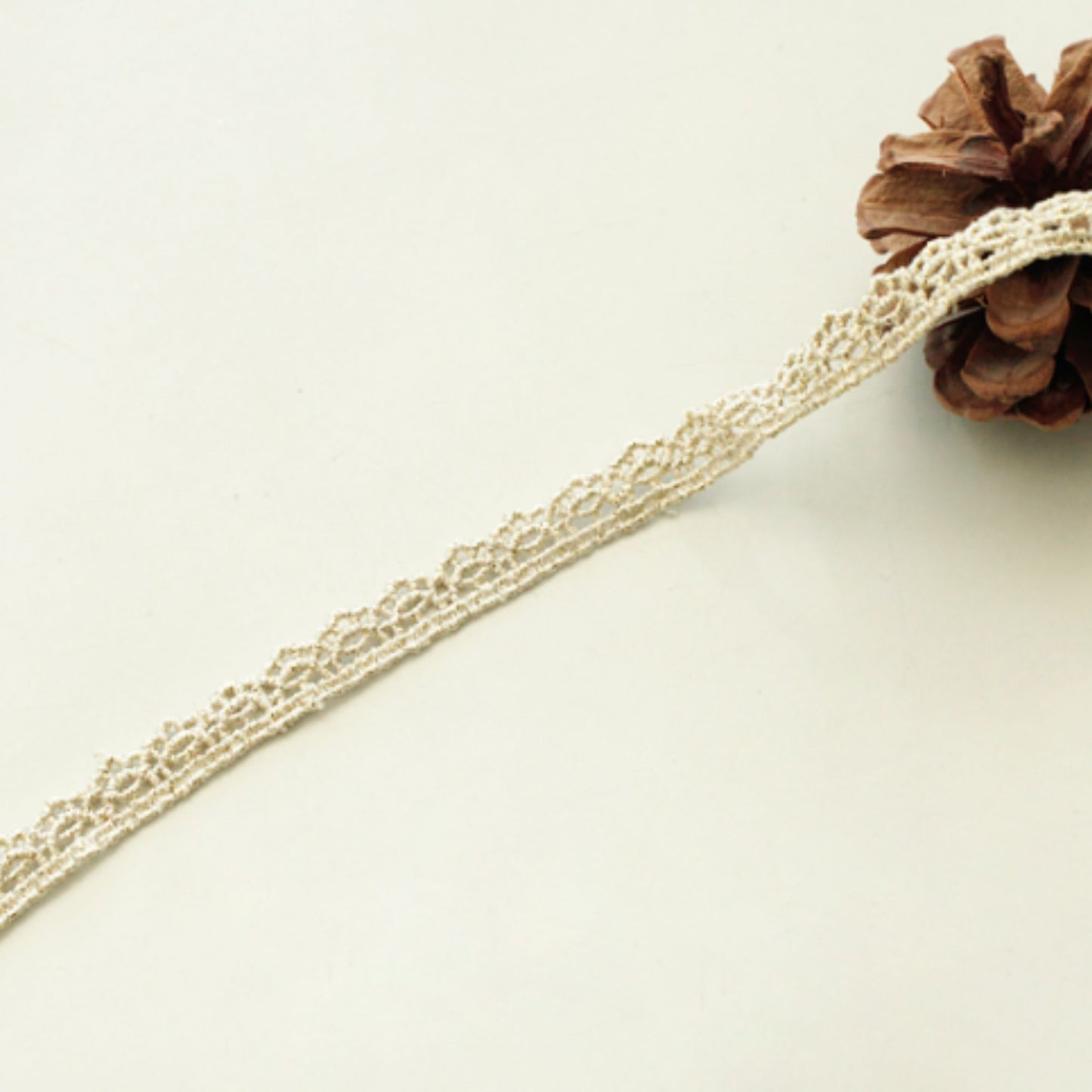 Golden Lace 1cm(0.39")x 2/5/10yards[B72]