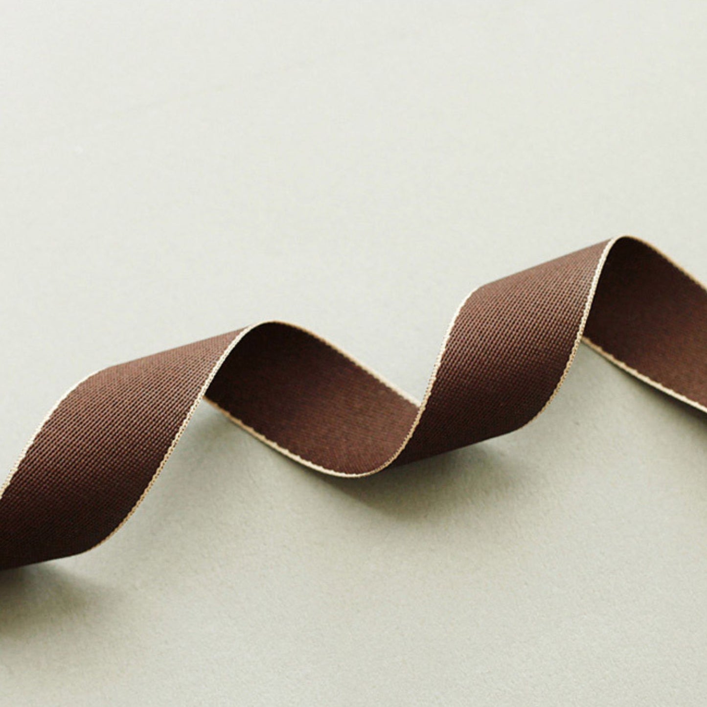 Pointed Edge Contrast Line Ribbon 1.02inch(2.6cm) x 2/5/10Yards