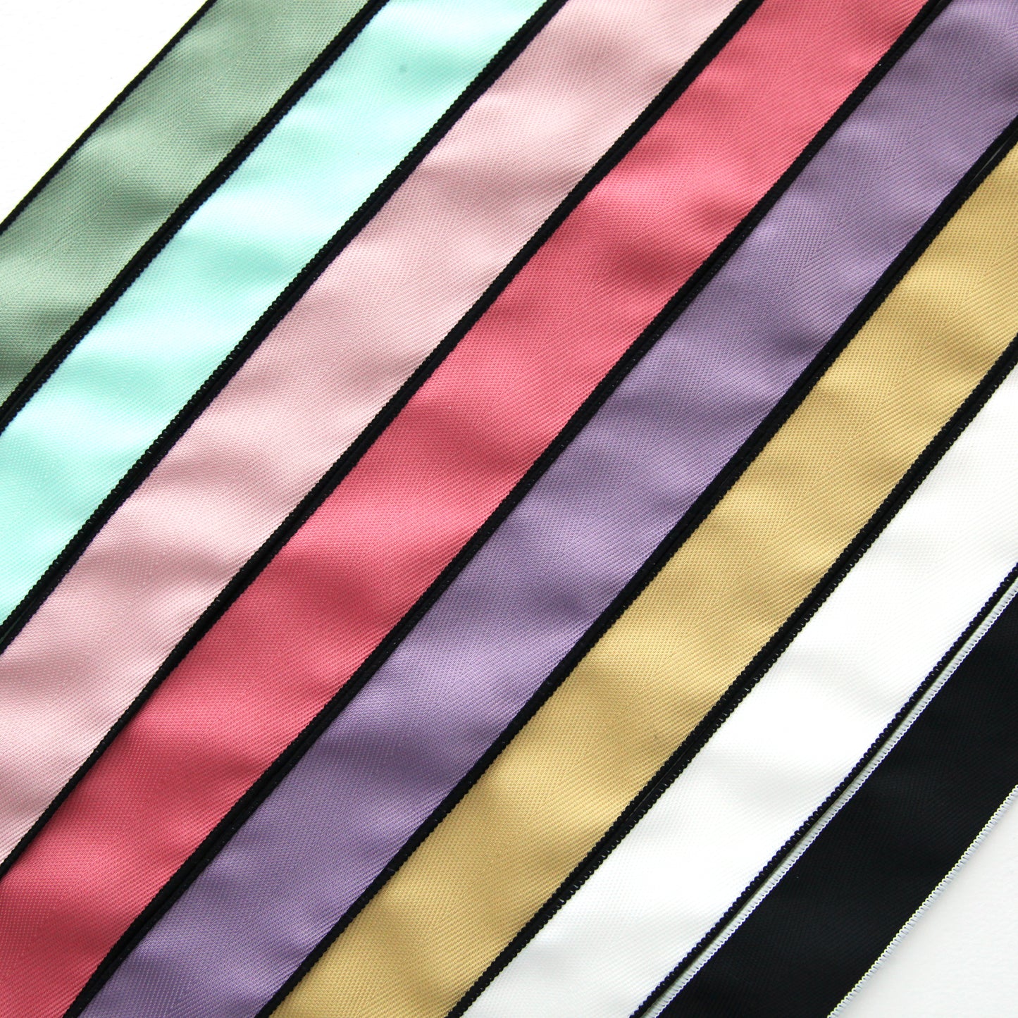 Herringbone Ribbon with Wired Edges 1.5inch (3.8cm) x 2/5/10Yards