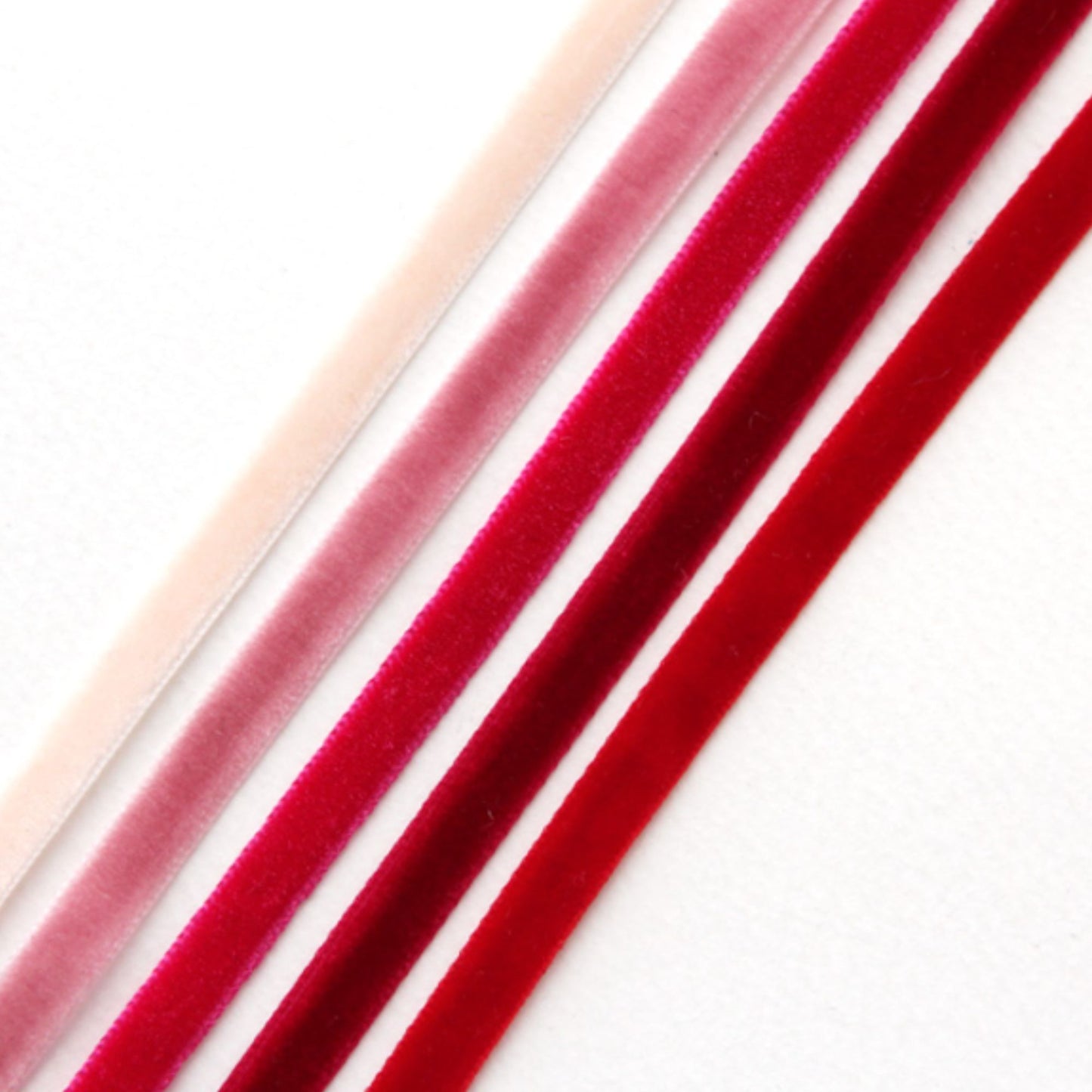 Velvet Ribbon 0.27inch(0.7cm)x2Yards[C110]