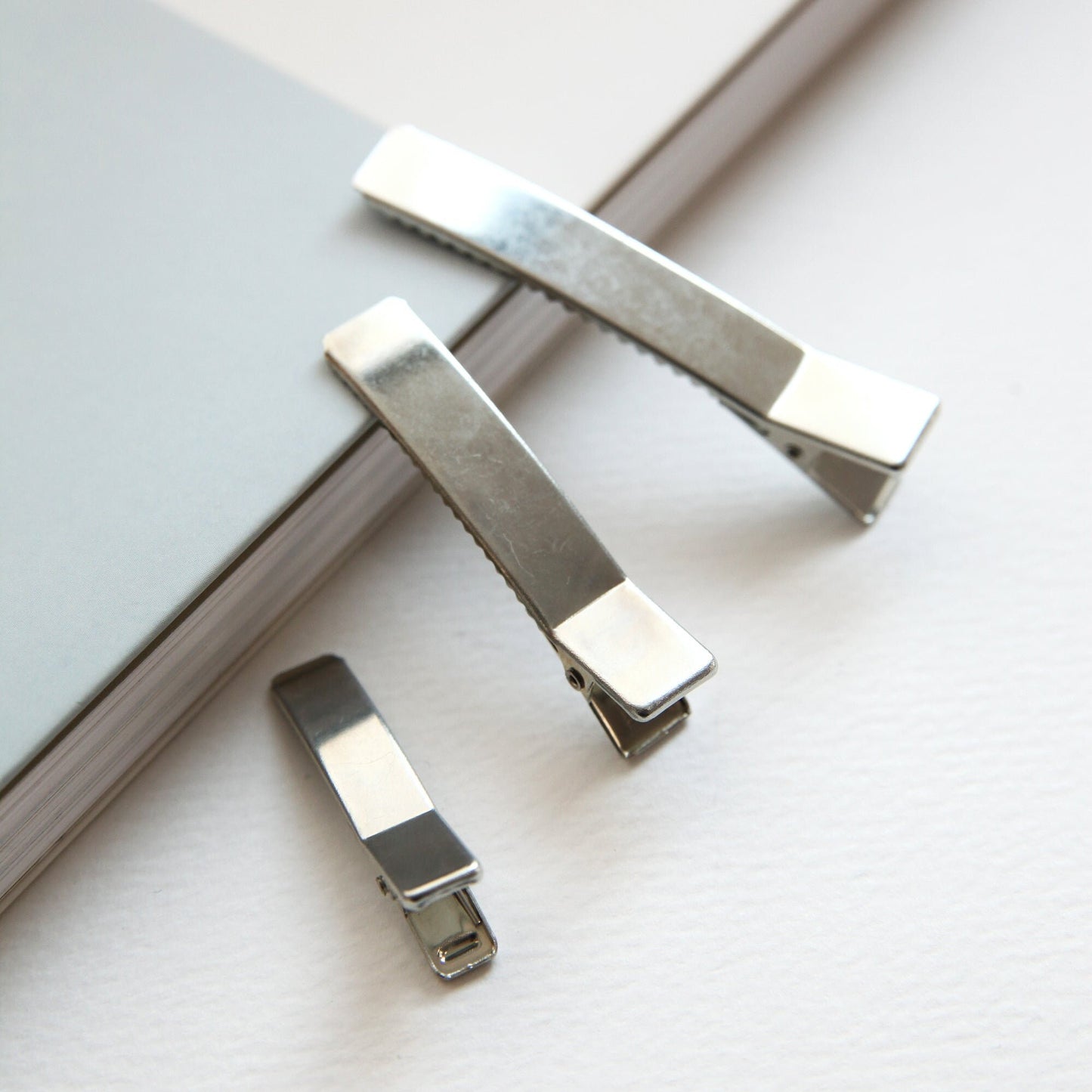3.5/5/6cm Silver Alligator Clips 5/10/50pcs [n79]