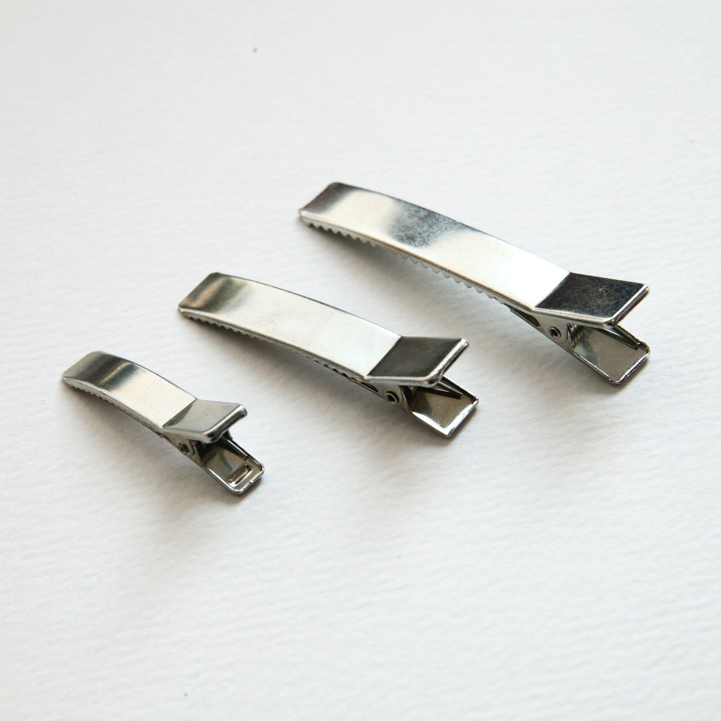 3.5/5/6cm Silver Alligator Clips 5/10/50pcs [n79]